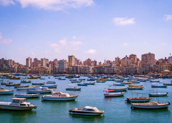 Barcos Da Marina Em Alexandria