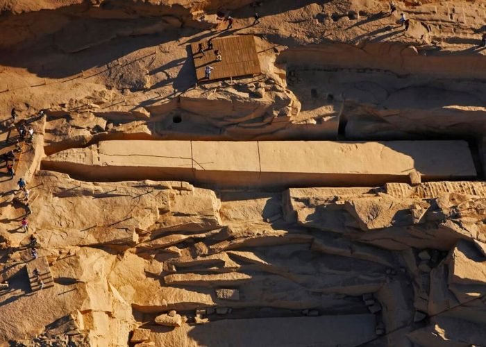 Foto Incrivel De Um Obelisco Inacabado Em Aswan