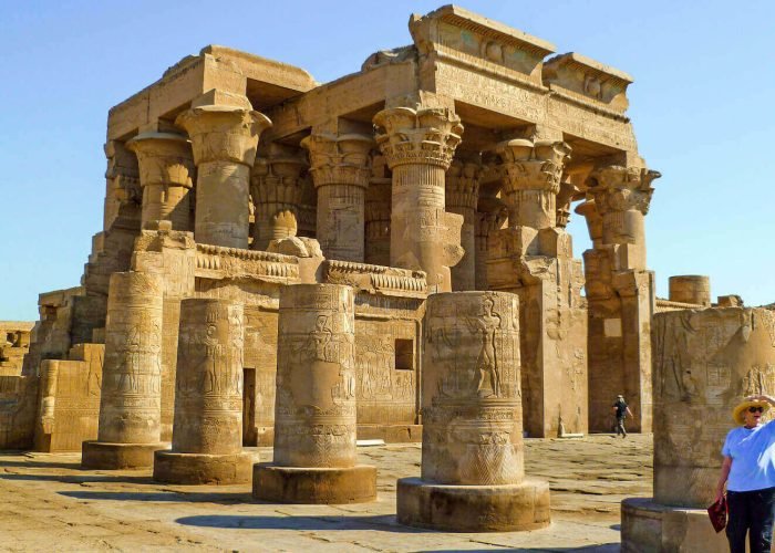 O Magnifico Templo De Kom Ombo Em Luxor