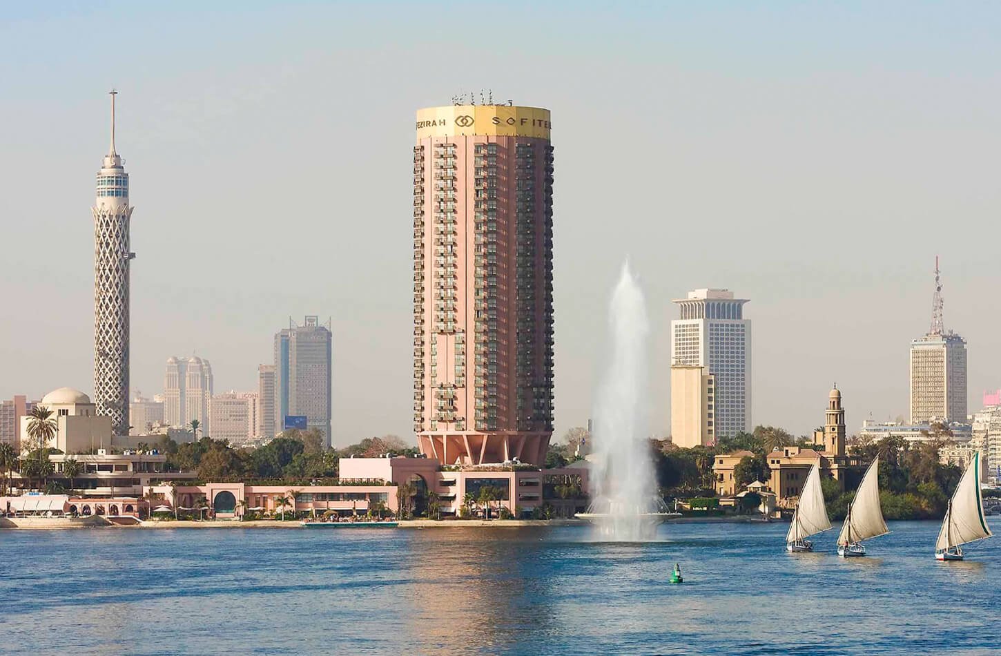 Uma Foto Maravilhosa Do Hotel Sofitel Cairo Nile El Gezirah