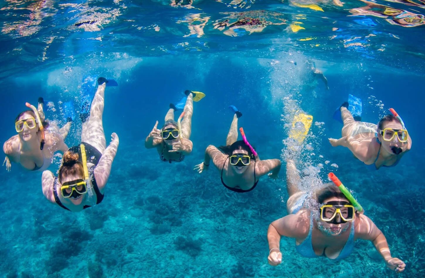 Uma Foto Muito Bonita De Um Dos Grupos De Mergulho Em Sharm El Sheikh