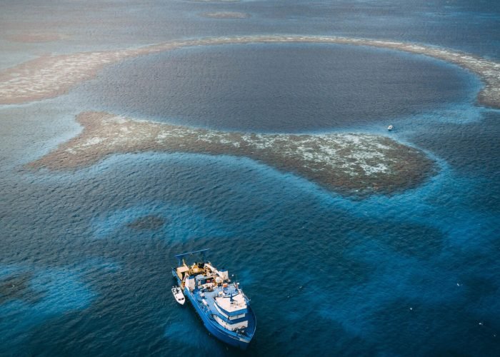 Otima Foto Da Area Do Blue Hole